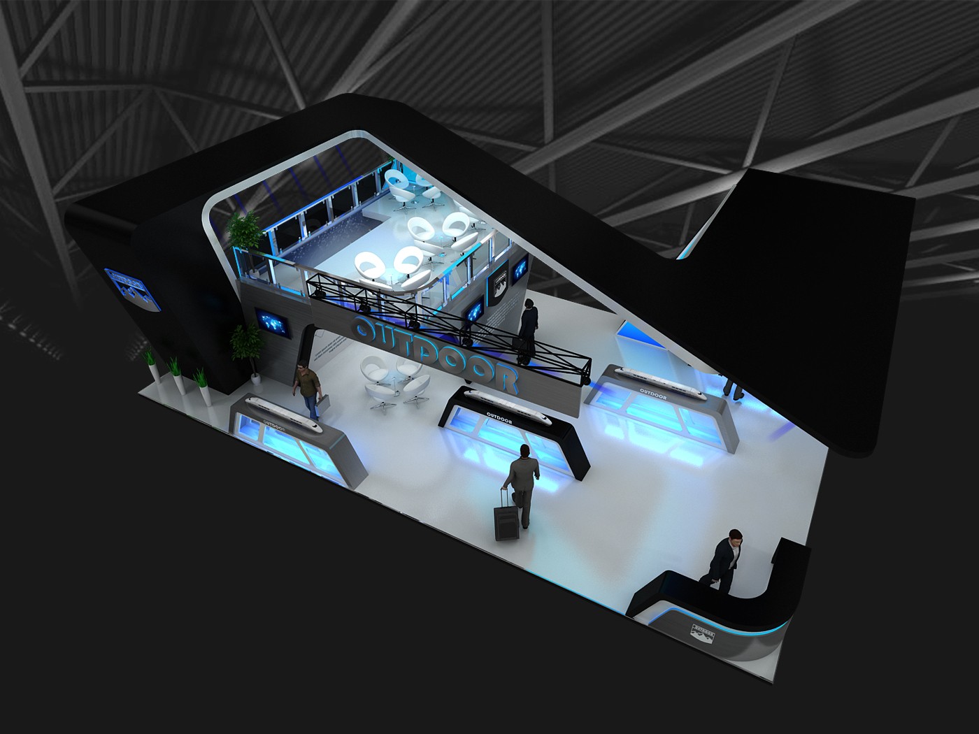 outdoor展臺設(shè)計方案